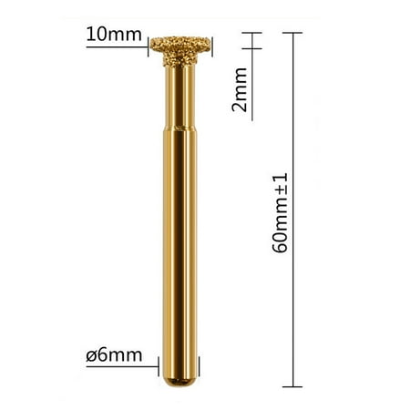 

Shank Diamond Grinding Burr Engraving Diamond Grinding Burr Drill Bit For Great Gift For DIY Enthusiasts B