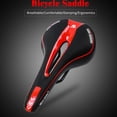 thumbnail image 4 of Seat Saddle Bike Road Seat Cushion Hollow Silicone Car Seat Road Bike Wheel Tail Light Bike Mount Suspension Bike Road Bike Pouch Rear Bike Rack Rear Light Bike Bike Lights for Wheels Rechargeable, 4 of 4