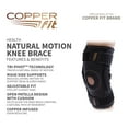 Copper Fit® Natural Motion Knee Brace, Adjustable and Breathable, One