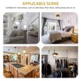 thumbnail image 3 of OULII 1Set Western Lamp Shades Metal Black Easy Installation and Removal for Living Room, 3 of 8