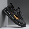 thumbnail image 3 of Buckle-Lace Mesh Outdoor Hiking Shoes, 3 of 5
