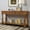 Brown, variant on YWEN Solid Wood Console Table for Entryway,Long Sofa Table with 3 Drawers for Hallway,Foyer,Entry,Easy Assembled