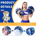 thumbnail image 3 of LINLIN Plastic Cheerleading Poms,Super cute cheerleading pom poms Cheer Dance Pom Pom with Plastic Handle for Team Spirit Sports Dance Cheering Metallic Foil, 3 of 8