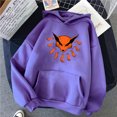 thumbnail image 3 of Sudadera con capucha de dibujos animados de Anime para hombre, ropa con estampado de zorro japonés Ukiyo E, suéter con capucha grueso cálido, ropa Harajuku, otoño, 3 of 5