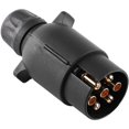 thumbnail image 1 of Trailer Adapter, 12V 7 Pin Trailer Hitch Plug Adapter For N Type Plastic Car Trailers-8, 1 of 5