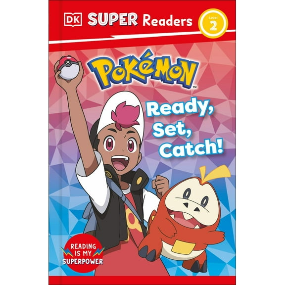 DK Super Readers Level 2 Pokémon Ready, Set, Catch! (Paperback)