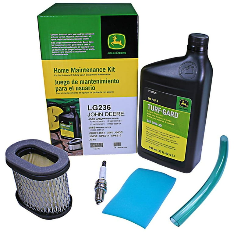 John Deere LG236 Home Maintenance Kit JS40 JA60 JA62 JA65 JS60H