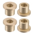 thumbnail image 1 of Unique Bargains 10x16x16mm Manchon à Bride Roulements Fritté Bronze Bague Auto-Lubrifiante 4 Pack, 1 of 5