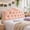 Light Pink, variant on College Dorm Room Bed Bolster Pillow, Rectangular Reading Headboard Pillow