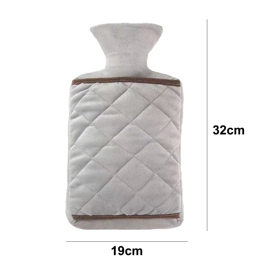 Amazon.com: Blue White Stripes Hot Water Bottle with Velvet Cover, 1L  Transparent Hot Water Bag for Shoulder Period Pain Relief, Period Warmer  for Cramps : Everything Else