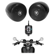 Rockville Motorcycle Audio System w/ Speakers For Royal Enfield Classic 500