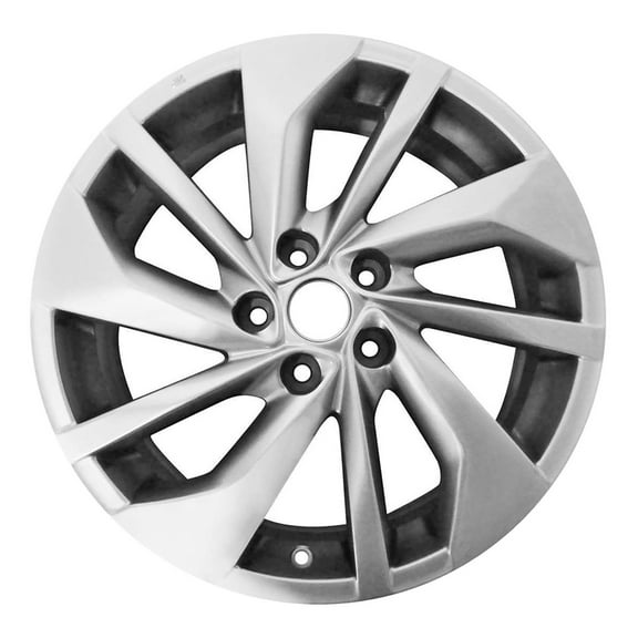 Remanufactured Painted Medium Silver Metallic Aluminum Wheel 18 x 7 403004BH1A fits 2014-2016 Nissan Rogue