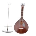 thumbnail image 3 of SHOWERORO 1set Mini Portuguese Guitar Model Decor Realistic Instrument Adornment For Home And Office Present With Stand, 3 of 7