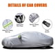 thumbnail image 2 of Cubierta del coche Cubiertas completas con tira reflectante Protección de protección solar MABOTO Protección del coche, 2 of 7