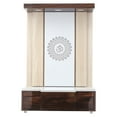 thumbnail image 4 of Wooden Temple With LED Lights For Home And Office / Pooja Mandap / Mandir For Home / Wall Hanging And Table Top Mandir / Pooja Ghar /Devghar, 4 of 8