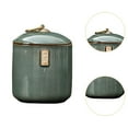 thumbnail image 6 of WeiLaiKeQi Ceramic Tea Storage Jar Can Coffee Container for Pantry Coffee Beans Kitchen Green, 6 of 9
