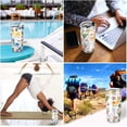 thumbnail image 7 of SKYSONIC Alpaca Tumbler Stainless Steel Double Wall Vacuum Reusable Insulated Mug with Straw and Built-in Coaste for Cold and Hot Beverages, 12oz, 7 of 7