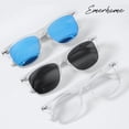 thumbnail image 2 of Gafas inteligentes Emerhome Bluetooth para hombre y mujer, color azul espejo, 2 of 7