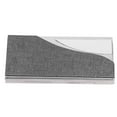 thumbnail image 2 of Titular de la tarjeta de visita Tarjeta De Nombre Caja de almacenamiento Estuche Organizador Regalos para hombres Mujeres Gris 980#, 2 of 8