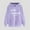 Purple 2, variant on BLTIBY Christmas Sweatshirts Hoodies for Women Christmas Graphic Drawstring Fleece Hooded Xmas Holiday Pullover Sweater with Pockets Black L