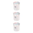 thumbnail image 4 of relayinert Plastic Divided Box Organizer Clear BPA Container Plastic Case Free Storage 1500ml 3Set, 4 of 6