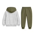 thumbnail image 5 of Boys Jogger Set Long Sleeve Dinosaur Print Hoodie and Sweatpants Sets Winter Outfits Boys' Clothes Size 5-14 Years, 5 of 5