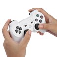 thumbnail image 4 of Controlador de juego inalámbrico Bluetooth Gamepad Mango de juego con todas las funciones para PS3 (blanco), 4 of 5