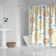 thumbnail image 2 of Gothic Shower Curtain Set - Dark Celestial Moon & Star Print, Mystical Cosmic Bath Decor, Waterproof Polyester 72"Wx72"L, Goth Aesthetic Gift, 2 of 5