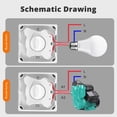 thumbnail image 6 of Convenient 86 Type Mechanical Timer Switches Adjustable Delay Up to 120Minutes with Indicators Light for Management, 6 of 8