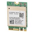 thumbnail image 3 of CiCiglow Tarjeta de Red, M.2 NGFF RTL8822CEWireless WLAN Tarjeta de Red Universal Bluetooth para computadora Compatible con Win 7/Win 8/Win 10. Khall 2.4122E+12, 3 of 6
