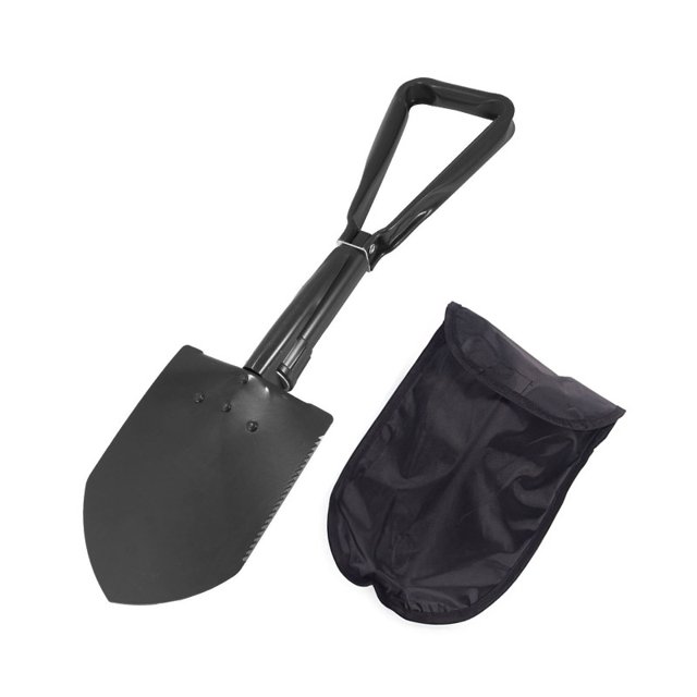 Pala de ingeniería grande, pala multifunción plegada, equipo de Camping antioxidante, pala plegable para Picnic, plegable duradero Inevent OD010455-02