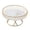Size L, variant on en Metal Iron Wire Round Fru Basket Bowl, Table Centerpiece Breathable Decorative Party Decor Srage, Display, Dry and Washing Sturdy , Size S