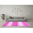 thumbnail image 3 of Ahgly Company Indoor Rectangle Abstract Pink Modern Area Rugs, 5' x 8', 3 of 4