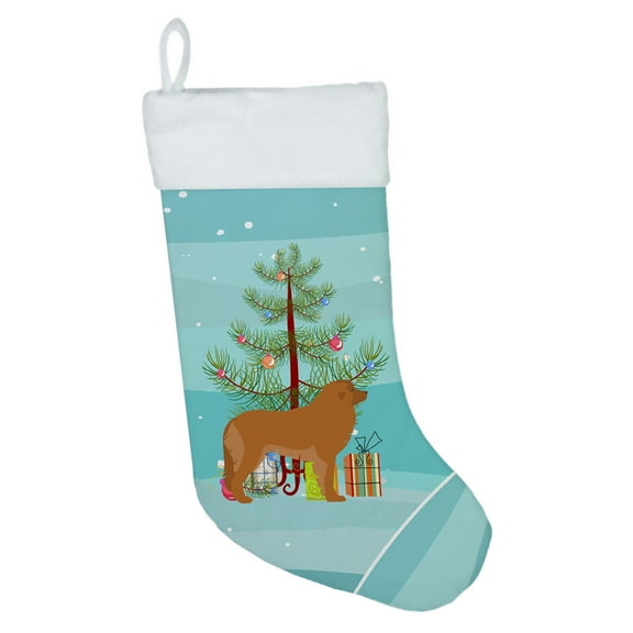 Leonberger Merry Christmas Tree Christmas Stocking