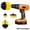 Yellow, variant on iMountek 3Pcs Drill Brush Power Scrubber Cleaning Brush Yellow