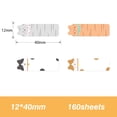 thumbnail image 2 of Thermal Printing Label Paper Barcode Price Size Name Blank Labels Waterproof Tear Resistant 12*40mm 160pcs/roll for Home Organizer Supermarket Store Catering, 2 of 7
