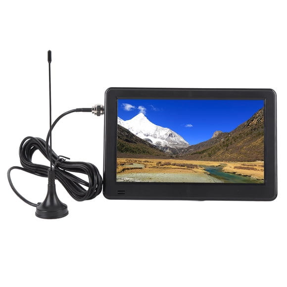 Televisión Digital, Resolución De Pantalla 1024x600 TV Portátil De 6 Pulgadas Con Antena Para Exteriores