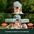thumbnail image 2 of Beuta DIY No Dig Faux Stone Landscape Edging Start Brick - This Functional Start Brick Begins Your Landscaping Project (1 Pc. Greystone) Designed to Connect to Other Beuta Bricks., 2 of 4