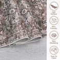 thumbnail image 5 of Hasoo Area Rug 2' x 3' Door Mat Kitchen Mat Entryway Rug Persian Rug Vintage Floral Print Accent Rug Non Slip for Kitchen Living Room Bedroom Dining Room, Brown, 5 of 5