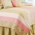 thumbnail image 3 of Amberly Twin Quilt Cotton Bedding Bedspread Coverlet, 3 of 4
