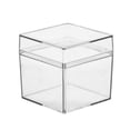 thumbnail image 5 of 1PC Acrylic Boxes With Lid,Clear Square Cubes Treat Gift Boxes Candy Storage Container Small Decorative Containers Acrylic Container With Lid For Candy,Little Trinkets,Jewelry,Party Supplies,2 Inch, 5 of 5