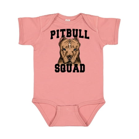 

Inktastic Dog Pitbull Squad Gift Baby Boy or Baby Girl Bodysuit