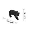 thumbnail image 3 of Black bear, Realistic Toy Model Figurine Plastic Decoration, Kids Educational Gift 4.5" M123B648, 3 of 9