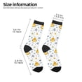 thumbnail image 2 of Fuzoiu Submarine Ship Print Kids Socks For Boys Girls,Grip Crew Socks with Non Slip,Lightweight Stretch Crew Socks,Toddlers Crew Boot Socks, 2 of 5