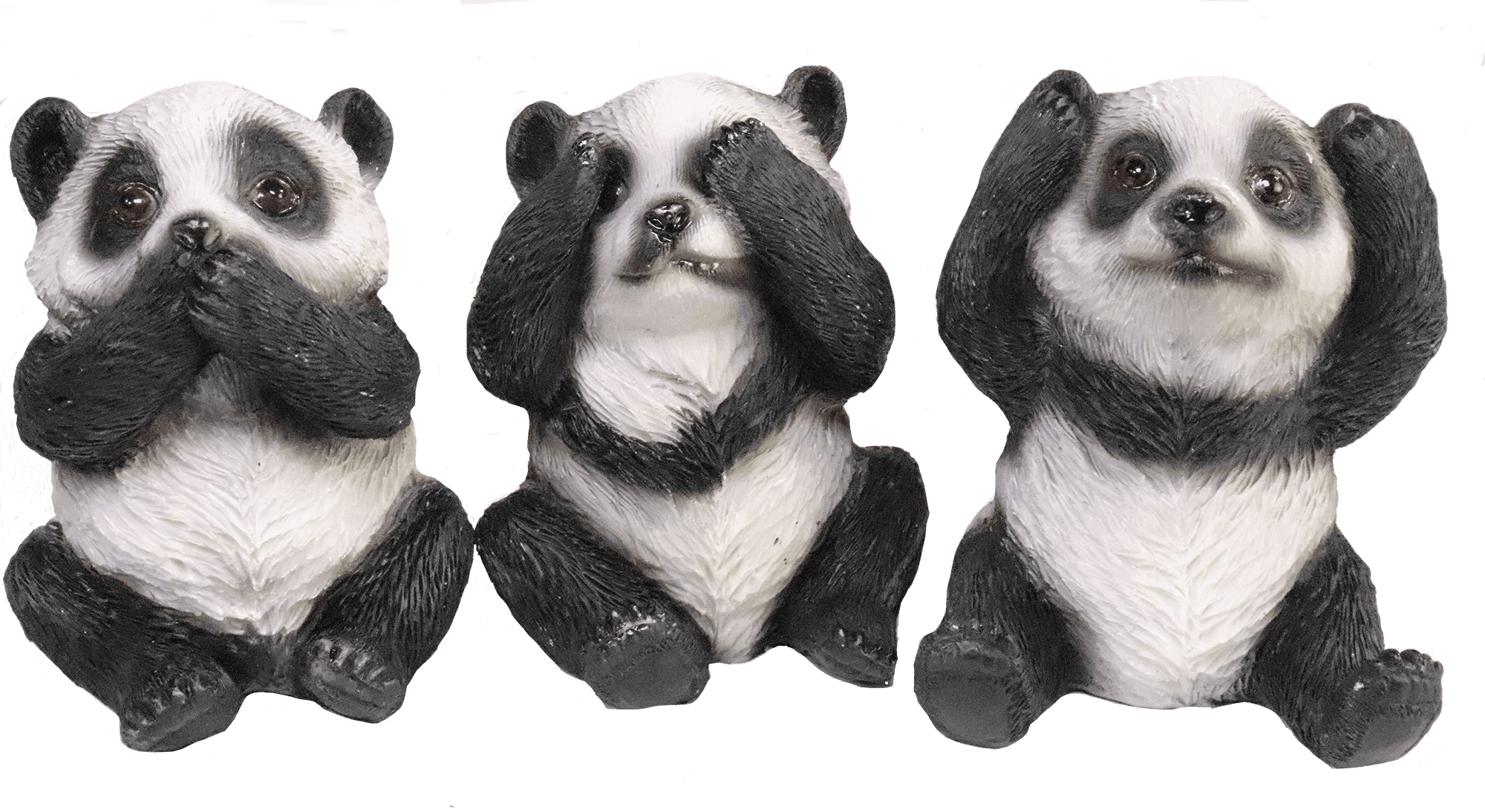no evil figurines