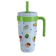 thumbnail image 1 of Magma Life Termo Acero Inoxidable para Niños Mini Flip 532 ml (18 oz), Doble Pared, Tapa Antiderrames con Popote, Mantiene Frío y Caliente, 1 of 7