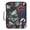 Holly Leaves Berries Candy Canes, variant on Haosy Accordion File Organizer Zipper Binder 500 Sheet 6-Tab Expanding File Folder Multi-Pocket 1.2 Inch 3 Ring Black White Rabbits and Stars