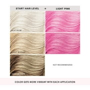 Keracolor Semi Permanent Hair Dye 3 in 1 Clenditioner, Light Pink, 33.8 fl oz