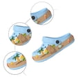 thumbnail image 7 of XIYON Kids Boys Girls Summer Slippers Soft Sole Non Closed Toe Hollow Out Cartoon Design Lightweight Breathable Shoes For Casual Daily Wear,Blue,2.5-3 Years, 7 of 7