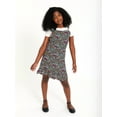 thumbnail image 6 of Wonder Nation Girls Short Sleeve Tee & Dress Set, Sizes 4-18 & Plus, 6 of 14